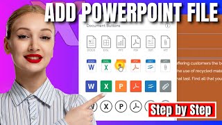 How to add a powerpoint to wix  Powerpoint embedded in Wix website [upl. by Maxma]