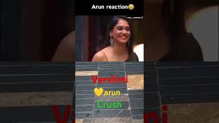 Arun reaction ❤️biggbosstamil biggboss8tamil shorts [upl. by Ordnazil]