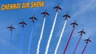 Air Show In Chennai 2024  Marina Beach  Air Force Day [upl. by Onairot]