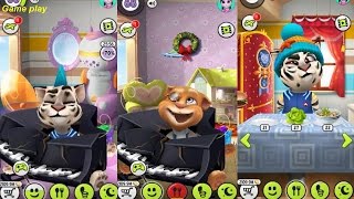 My Talking Tom NEW TRAVEL THE WORLD level 66 VS level 67 VS level 68 Gameplay HD [upl. by Aubyn]