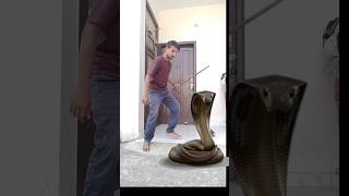 Bda wala saap aagya shorts viralvideo shortvideo shortvideo comedyvideos vfx vfxshorts [upl. by Yblocaj]