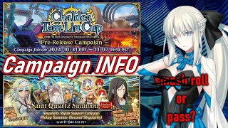 FGO NA Morgans Back  Chaldea Tam Lin Cup PreRelease Overview [upl. by Aikaz659]