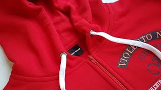 Hit How to sew a zip in a hoodie Jak uszyć ekspres w bluzie z kapturem [upl. by Claudina]