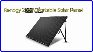 REVIEW 2024 Renogy 200W Portable Solar Panel ESSENTIAL details [upl. by Nivalc]