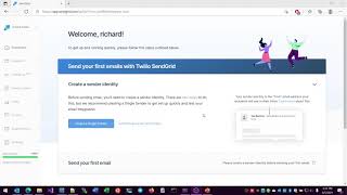 How to set up Twilio SendGrid [upl. by Egdirdle]