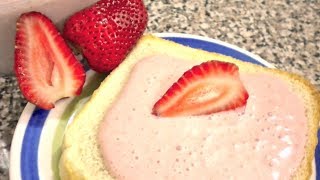 MERMELADA DE FRESA CASERA  FRESAS CON CREMA  RECETA FACIL [upl. by Moina768]