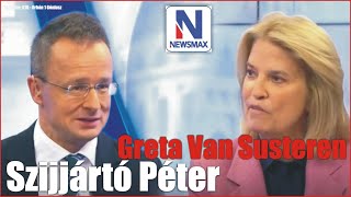 Miért nem ül le Putyin és Zelenszkij egy asztalhoz Newsmax  Greta Van Susteren és Szijjártó Péter [upl. by Barthel]