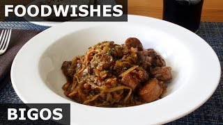 Bigos  Polish Hunters Stew Recipe [upl. by Komara908]