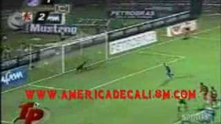 GOLES DE MILLONARIOS  AMERICA DE CALI [upl. by Isolt]