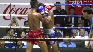 Muay Thai  Sangmanee vs Luknimit Rajadamnern Stadium 14th August 2014 Full Fight [upl. by Eniger]