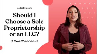 Should I Choose a Sole Proprietorship vs LLC Pros and Cons Explained [upl. by Atinit284]