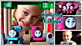 Thomas and Friends The Great Race Wooden Railway Ashima [upl. by Arrek391]