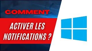 Comment activerdésactiver les notifications dans Windows 10 [upl. by Ayalahs358]