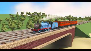 Sodor Fallout Runaway Theme  Edward Escape The Blast [upl. by Ahsatal62]