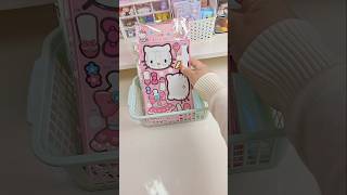 Sanrio Paper Doll sanrio kuromi cinnamoroll hellokitty cute japan asmr shorts fyp mymelody [upl. by Auqinot]