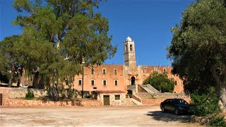 MONASTERY AGIA TRIADA  Crete  Greece [upl. by Banquer39]