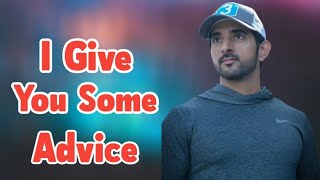 Some Advice  Sheikh Hamdan  Fazza Poems  Hamdan Fazza Poems Today  Sheikh Hamdan Poetry 2025 [upl. by Bullard]