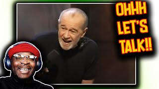 Oh Boy Here We Go  George Carlin prolife abortation amp the sanctity of life  REACTION [upl. by Gerlac]