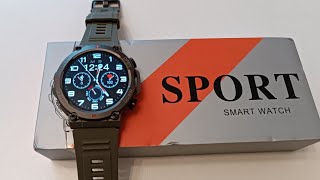 El smartwatch más barato de AliExpressMELANDA K56 pro [upl. by Haridan]