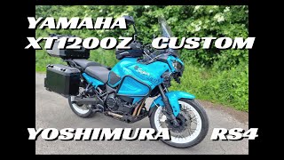 YAMAHA XT1200Z SUPER TENERE CUSTOM WITH YOSHIMURA RS4 EXHAUST LOOKING AROUND [upl. by Isia543]