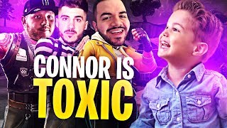 CONNOR IS TOXIC W NICKMERCS amp COURAGE  Fortnite Battle Royale Highlights 206 [upl. by Hogan]