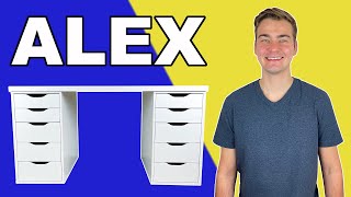 ALEXLAGKAPTEN Desk IKEA Tutorial [upl. by Allbee]