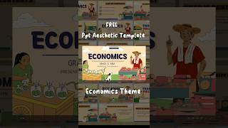 ECONOMICS THEME FREE Aesthetic PPT Template freetemplates ppttemplates aesthetic [upl. by Cassy]