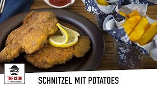 Schnitzel mit Potatoes mit Naomi  theclubch  Rezept 97 [upl. by Dnomra567]