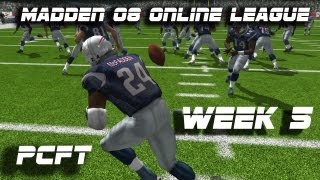 Lets play Madden 08  PCFT Online Competitive League Play  Episode 1 [upl. by Child]