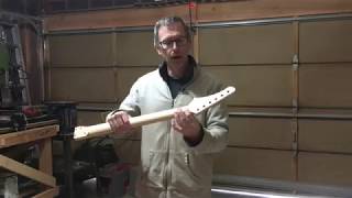 Why My Guitar Necks Have A Scarf Joint And A Volute [upl. by Duwe]