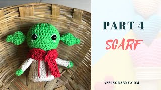 PART 4 Mystery Amigurumi Crochet Along  BABY YODA amigurumi doll free pattern [upl. by Eelyr]