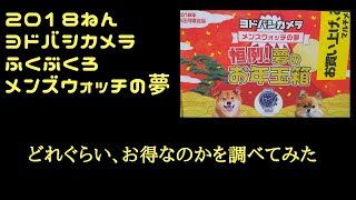 【福袋】2018年 ヨドバシカメラ メンズウォッチの夢 中身まとめ [upl. by Nodgnal]