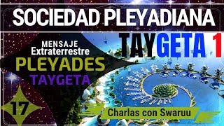 Sociedad Pleyadiana Taygeta PARTE 1 Mensaje Extraterrestre 17 [upl. by Nedia]