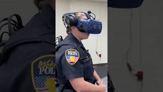 OPD Police Officer Shares New VR Training Simulator Shorts [upl. by Lette487]