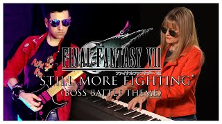 Final Fantasy VII– Still More Fighting Boss Battle Theme Piano amp Guitar Cover  Multicollab [upl. by Inej622]