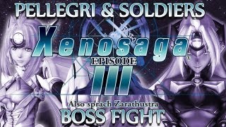 Ⓦ Xenosaga Episode 3 Walkthrough  Pellegri and Pellegri Soldiers Boss Fight [upl. by Asilaj]