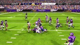 Madden 25 Gameplay  Minnesota Vikings vs Chicago Bears [upl. by Rolph329]