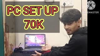 🥶 70000 PC SET UP 🔥 I PURCHASE MY DREAM 🤯🤯 PC  FOR FREE FIRE MAX 💥  😍 THIS IS BEST GAMING PC 🥰 [upl. by Merissa]