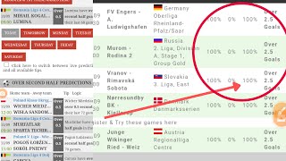 2 Best Ultimate 100 Straight Win amp Mathematical football Prediction Site 2025💯💸 [upl. by Banky]