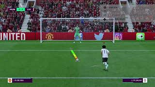 Mohamed Salah scores for FC Liverpool against Manchester United  FIFA 18 Career Mode Premier League [upl. by Eednus]