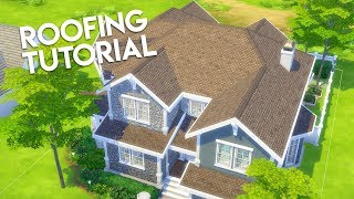 How to Make Better Roofs in The Sims 4 Builders Bible Building Tutorial [upl. by Roque328]