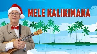 Mele Kalikimaka Christmas Ukulele Tutorial [upl. by Lyrehs481]