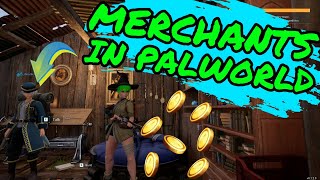 Where to Find MERCHANTS in PALWORLD [upl. by Einahpets]