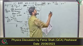 Physics Discussion by Sir Feroz shah QCA Academy Peshawar [upl. by Silirama54]