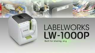 Epson LabelWorks LW1000P Label Printer [upl. by Herold913]