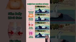 Weight loss exercises at home part 180yoga weightloss fitnessroutine short [upl. by Garvy451]