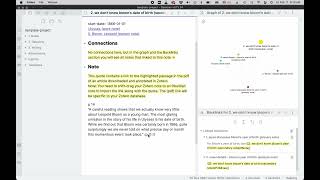 Get to an annotation in Zotero from a link in Obsidian [upl. by Aicirtap133]