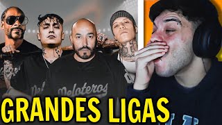 REACCIÓN Lupillo Rivera Alemán Santa Fe Klan BReal Snoop Dogg  Grandes Ligas Oficial Video [upl. by Ocirne]