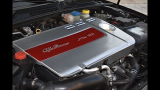 Alfa Romeo 159 TI 24 JTDm engine startup and sound [upl. by Zetnauq]