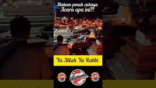 ADA APA DIPEMAKAMAN INI😱⁉️🤔 penuh dengan cahaya lilin viral islam tiktok allah shorts [upl. by Orth]